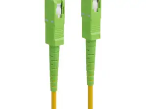 Patchcord fiber optik kablo Maclean SC/APC SC/APC tek mod 1m simplex G657A2 MCTV 431