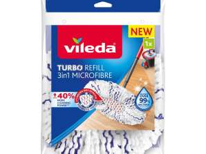 Ersatz für den rotierenden Mop Vileda Turbo 3in1 Mikrofaser