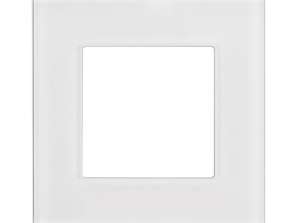 Glasrahmen Maclean einfach weiß 86x86mm MCE730W