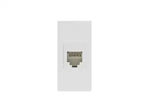 LAN-Socket Maclean Einzel weiß MCE725W