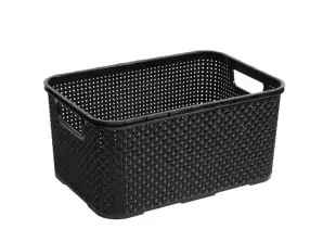 Panier en rotin 10L BranQ gris