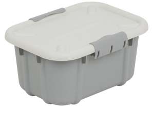 Recipiente 3 6L BranQ Velur cinza claro