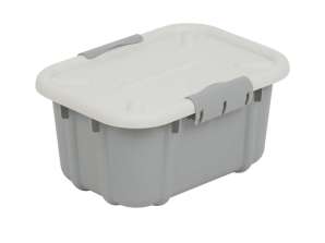 Recipiente 8L BranQ Velur cinza claro