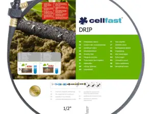 Tubo flessibile per irrigazione a goccia Cellfast 1/2