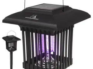 Solar-Lampe zur Insektenbekämpfung LED Maclean IP44 LED/UV Akku 2 AA Ni MH 200 mAh Solar 2V DC MCE448