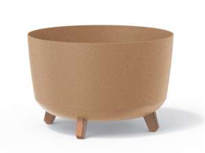 Doniczka Gracia Standard Eco Wood DGRL400W naturo eco