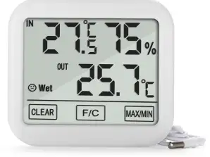 Station météo avec sonde externe 1,5m GreenBlue