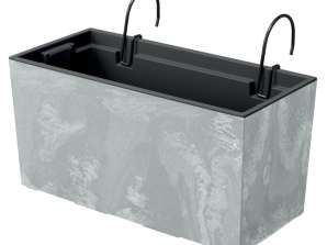 Maceta con ganchos Urbi Case Beton Effect DUC400EW hormigón