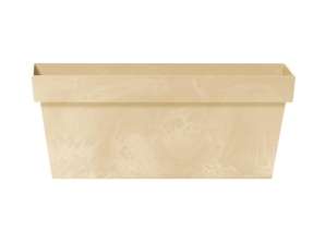 Maceta Cube Case Beton Effect DCUC600E crema
