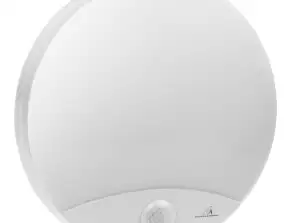 Liiketunnistimella varustettu LED-valaisin Maclean. infrapuna. valkoinen väri. 10W.