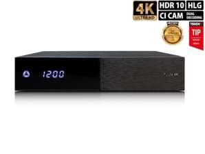 AB PULSe 4K 1x δέκτης DVB S2X 1x δέκτης DVB T2/C