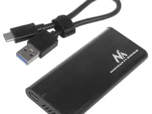 Gehäuse für Maclean Festplatte. SSD M.2. NVMe  PCIe. NGFF SATA. USB 3.1.
