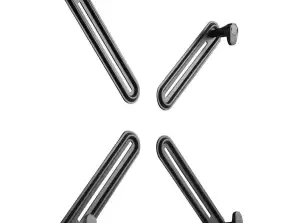 Adaptador para pantallas sin agujeros VESA Maclean. negro. 13