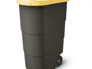 Hagekurv WHEELER 90 L   gul