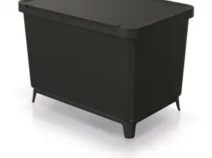 Мусорное ведро SYSTEMA 4x10L черный переработанный