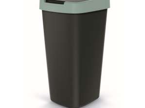 Trash Bin COMPACTA Q light green 25l