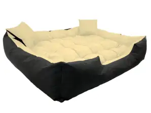 Lit pour chien ECCO 80x60 / 100x75 cm beige