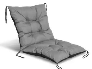 Gray Garden Cushion for Chair 50x50x50 cm