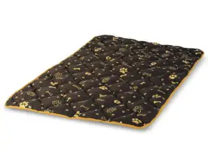 Mat impermeable pour chiens Prestige os dorés 120x80cm