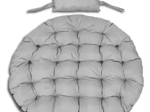 Gray Garden Cushion Stork Nest 120cm with Headrest