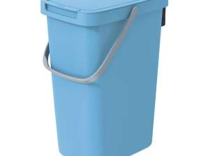 Lixeira SYSTEMA Q azul claro 12l. Keden