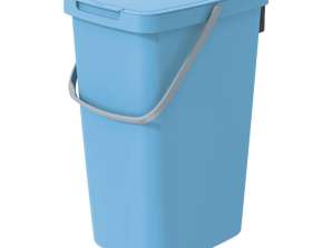 Lixeira SYSTEMA Q azul claro 20l. Keden