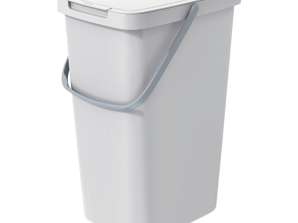 Lixeira SYSTEMA Q cinza 20l. Keden
