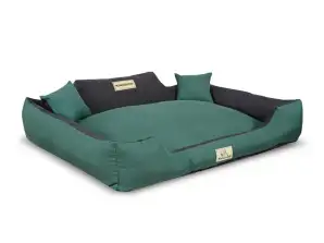 Removable Anti-Slip Dog Bed MM44 115x95cm Green KingDog
