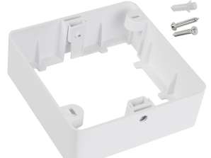 Überbauadapter Maclean für LED-Panel 9W quadratisch 120 120 38mm MCE378 S