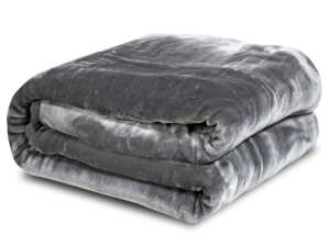 CEN 84616 Siva odeja 160x200 cm Medicline