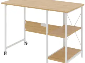 Maclean Loft Klappschreibtisch Maße: 107x45x75cm max 150 kg mit Platte helle Buche MC 411 W
