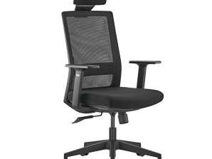 Ergonomischer Premium-Bürostuhl mit hoher Rückenlehne Ergo Office. max. 150kg. ER 425