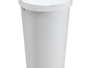 Poubelle Seattle Swing 45 L. blanche