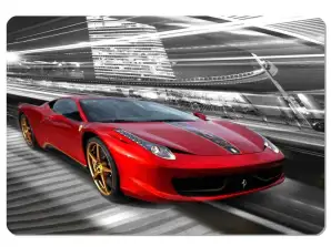 Tapete de Escritório Ferrari 50x70 cm