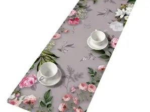 Toalha de mesa MELANIE GREY 115x40 cm