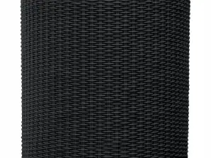 Maceta redonda LARGE CYLINDER PLANTER antracita