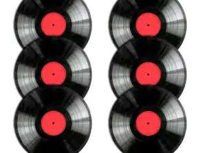 Conjunto de descansa-pratos redondos 6D VINYL