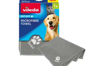 Ręcznik z mikrofibry M. Vileda. Pet Pro