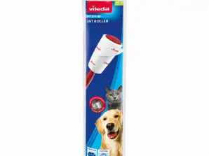 Lint roller for removing pet hair, human hair and dirt particles. Vileda Pet Pro