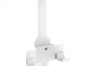 Stativ veggfeste hvit PS5 med puteholder. 10 kg maks. RS181