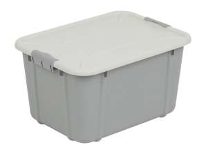 Conteneur 16L BranQ Velur gris clair