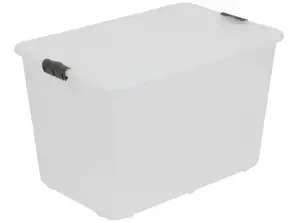Recipiente 60L BranQ Velur transparente