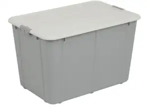 Container 60L BranQ Velur cinza claro