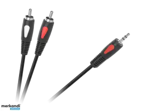 Cable con conector jack 3.5 - 2RCA 10m Cabletech Eco Line