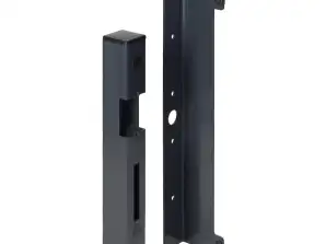 Boîtier de verrouillage électromécanique H350 long jusqu'à 40x40 Anthracite