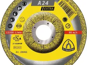 Slipende skive for metall a24extra 150 6.0 22 konveks 1stk.