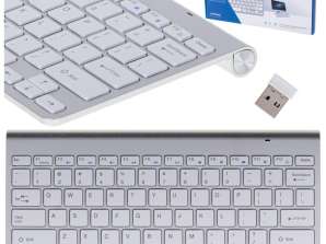 Smart TV Clavier sans fil argent