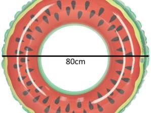Aufblasbarer Schwimmring Wassermelone 80cm max 60kg