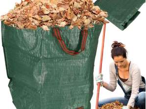 Sacco per rifiuti per bidone per foglie da giardino grande 272 l