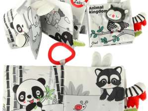 Libro Sensorial Soft Owl Animal Tails